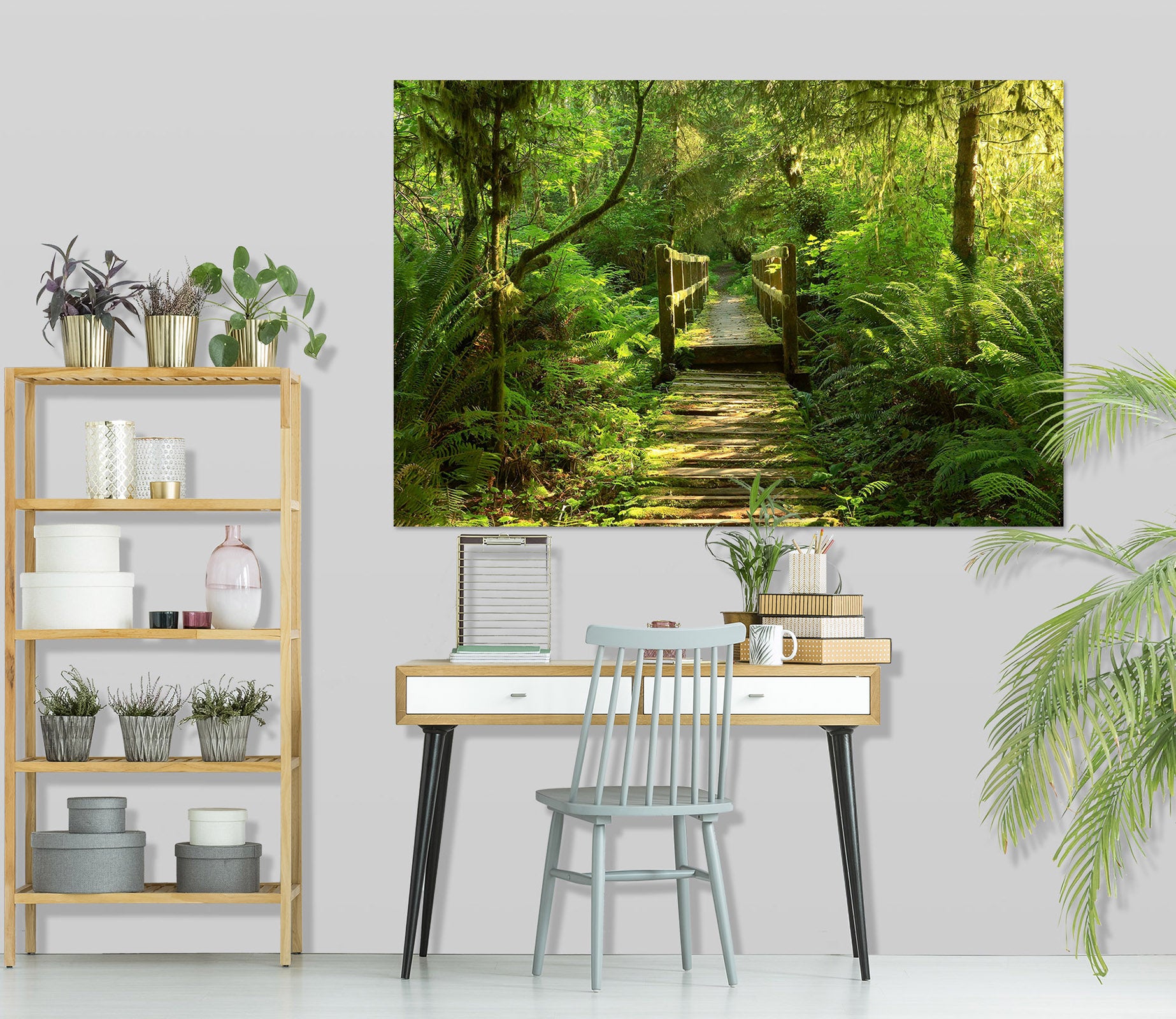 3D Serene Path 033 Kathy Barefield Wall Sticker