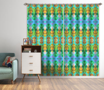 3D Delicious Burger 035 Shandra Smith Curtain Curtains Drapes