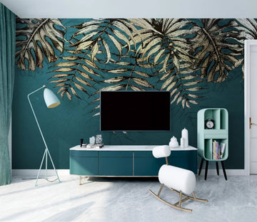 3D Dead Leaves WC2396 Wall Murals