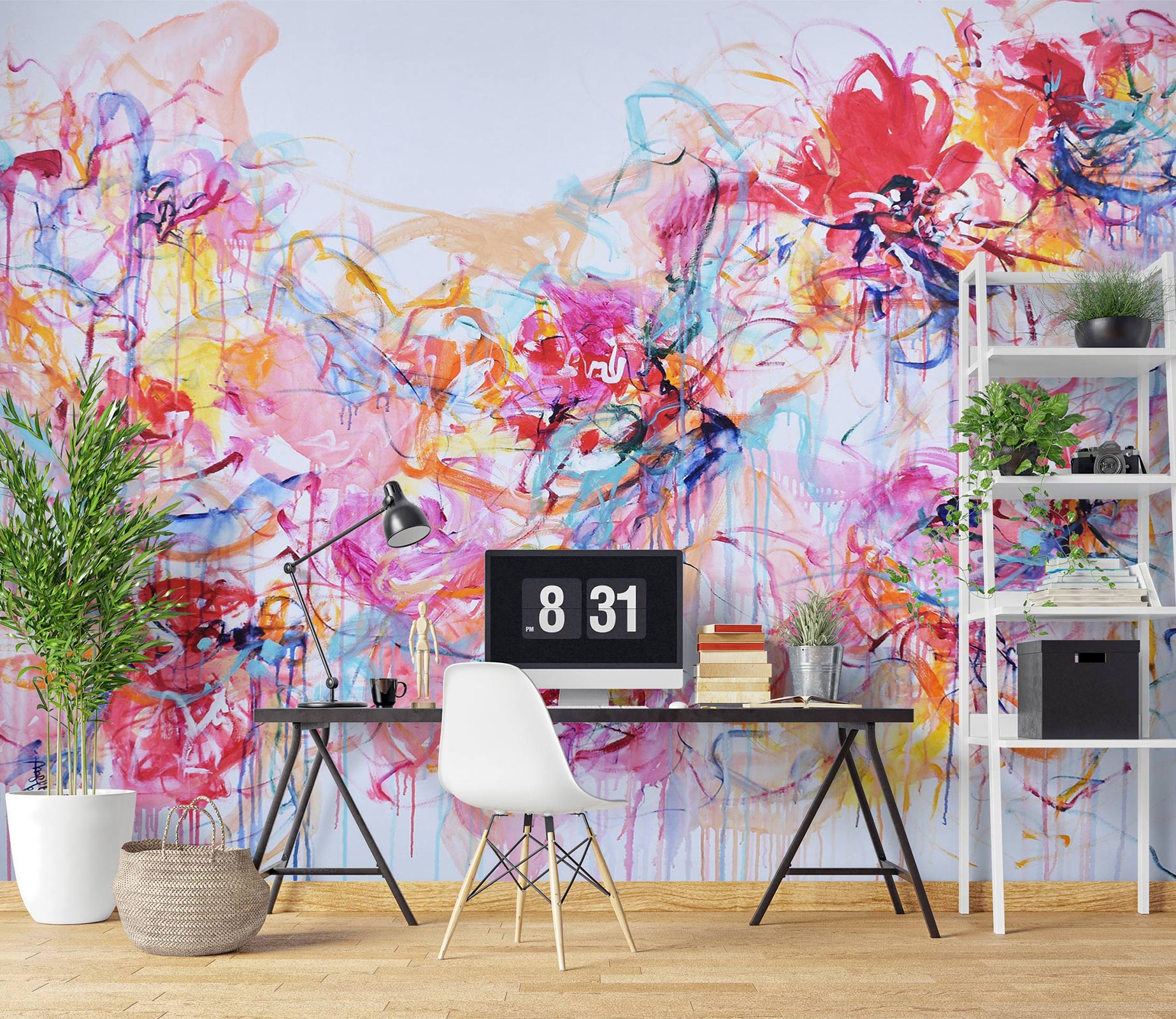 3D Colorful Texture 12109 Misako Chida Wall Mural Wall Murals