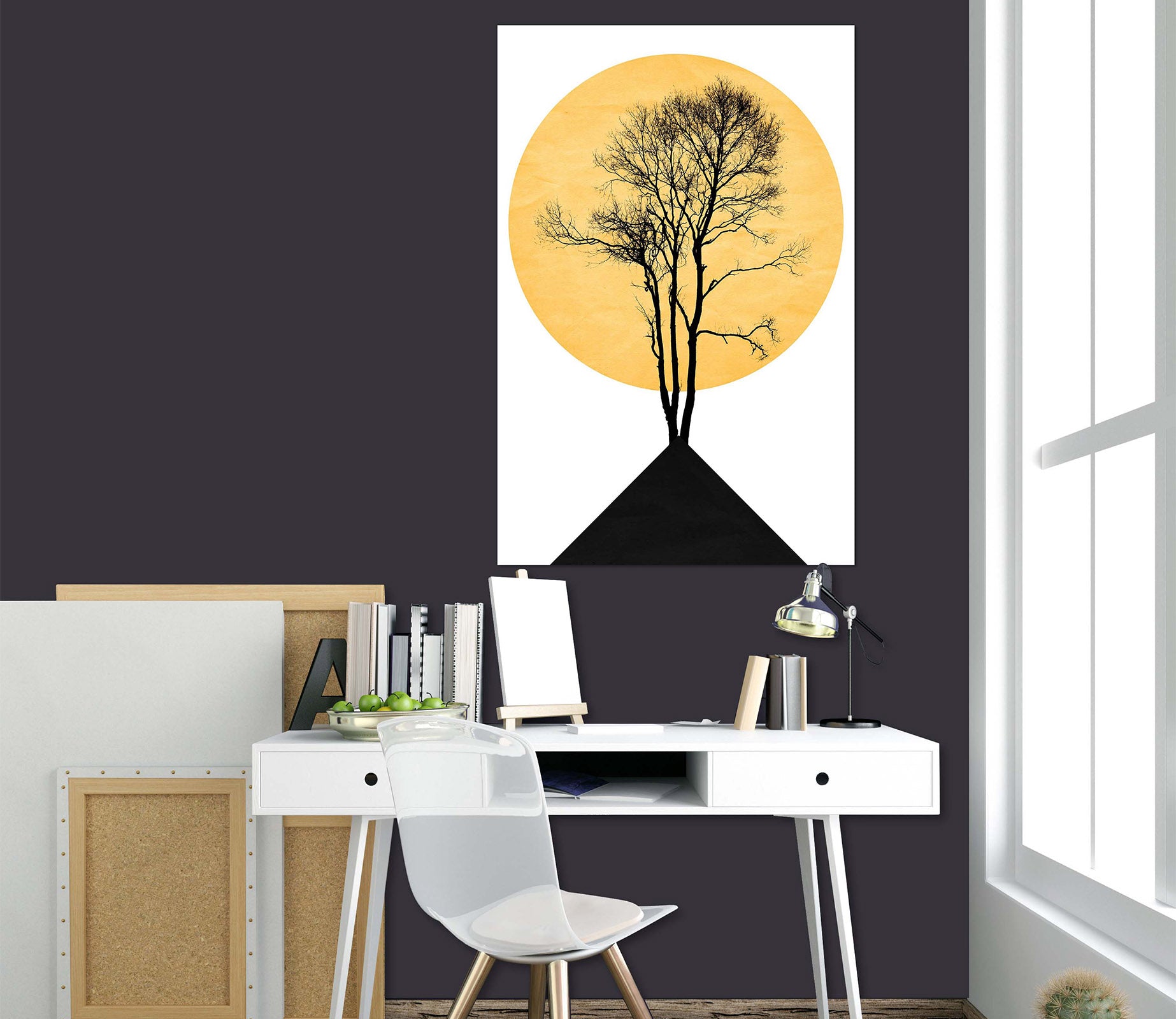 3D Japanese Zen 016 Boris Draschoff Wall Sticker