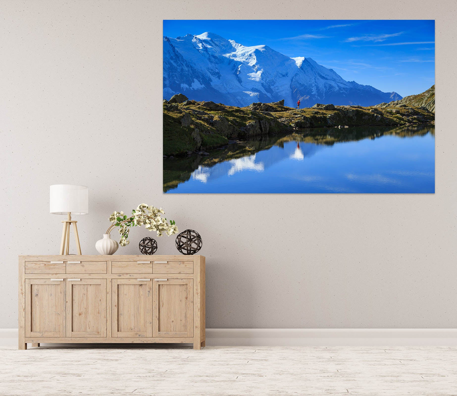 3D Mountain Lake 1081 Wall Sticker