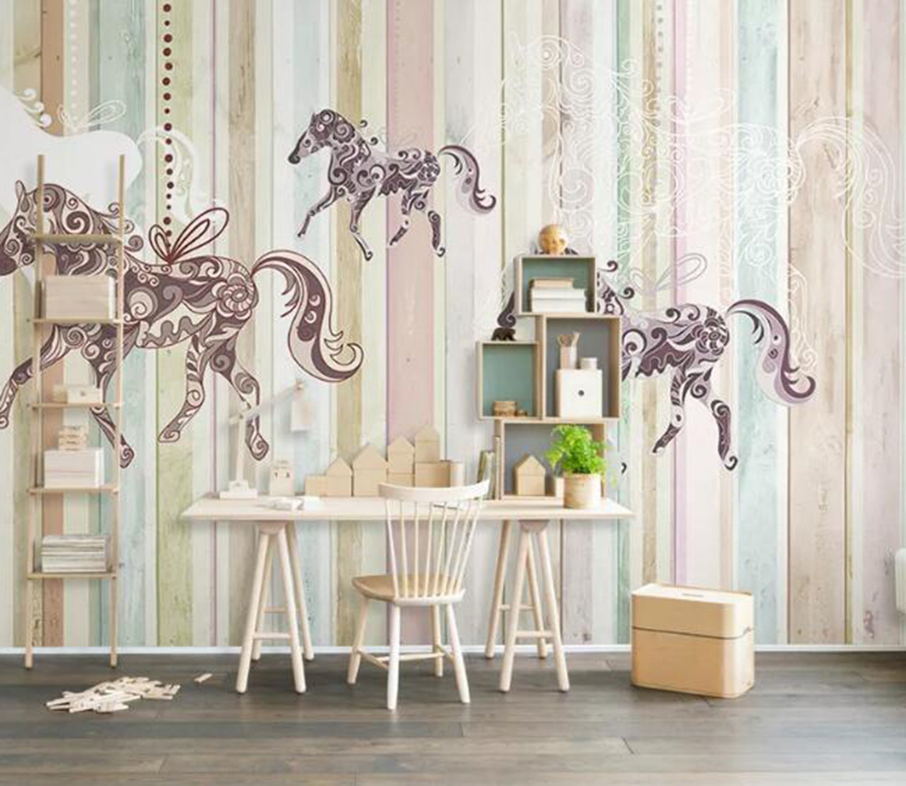 3D Carousel WG27 Wall Murals Wallpaper AJ Wallpaper 2 