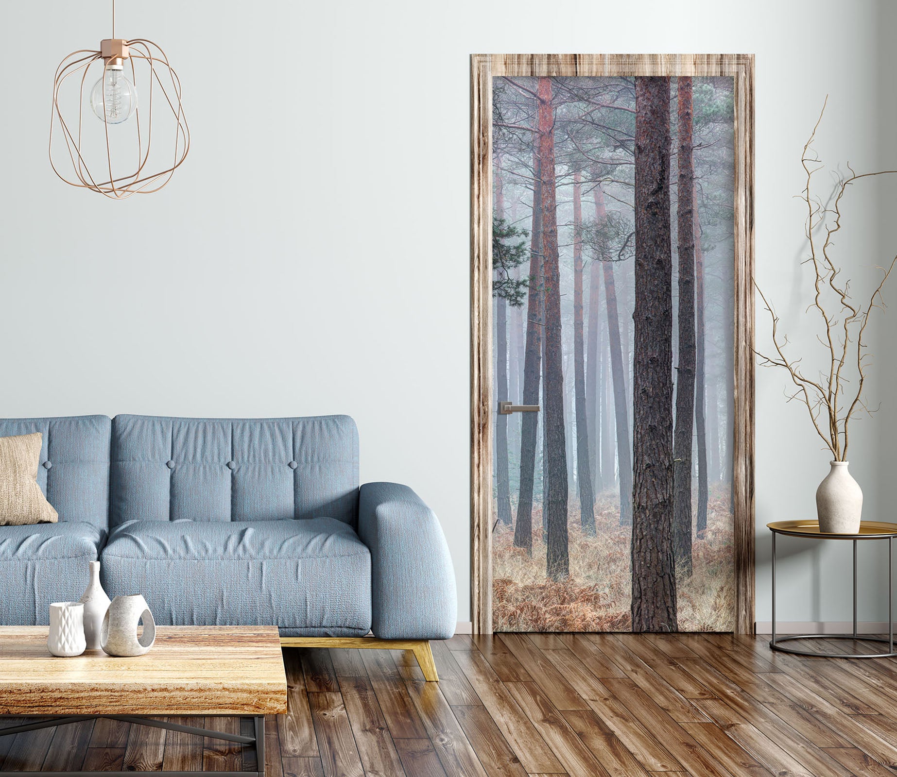 3D Forest 106145 Assaf Frank Door Mural