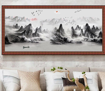 3D Group Mountain WC1269 Wall Murals