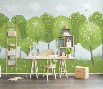 3D Green Woods 115 Wall Murals Wallpaper AJ Wallpaper 2 