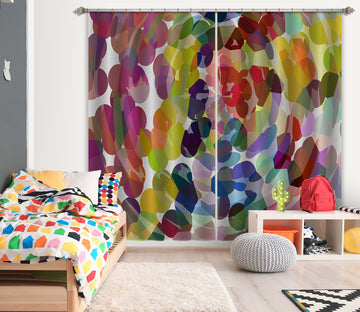 3D Painted Graffiti 048 Shandra Smith Curtain Curtains Drapes