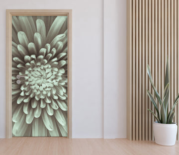 3D Chrysanthemum Core 10603 Assaf Frank Door Mural