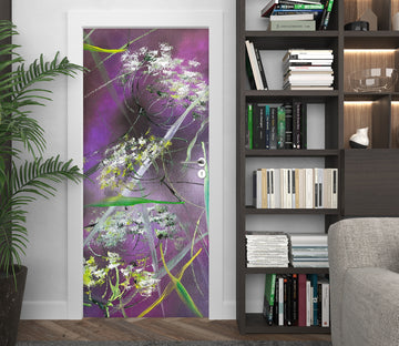 3D Painted Wildflowers 860 Skromova Marina Door Mural