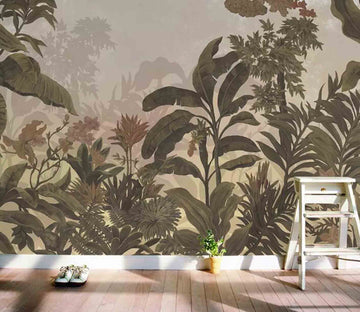 3D Green Leaf WG15 Wall Murals Wallpaper AJ Wallpaper 2 