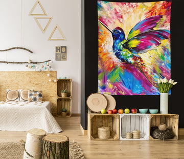 3D Colorful Bird 3439 Skromova Marina Tapestry Hanging Cloth Hang