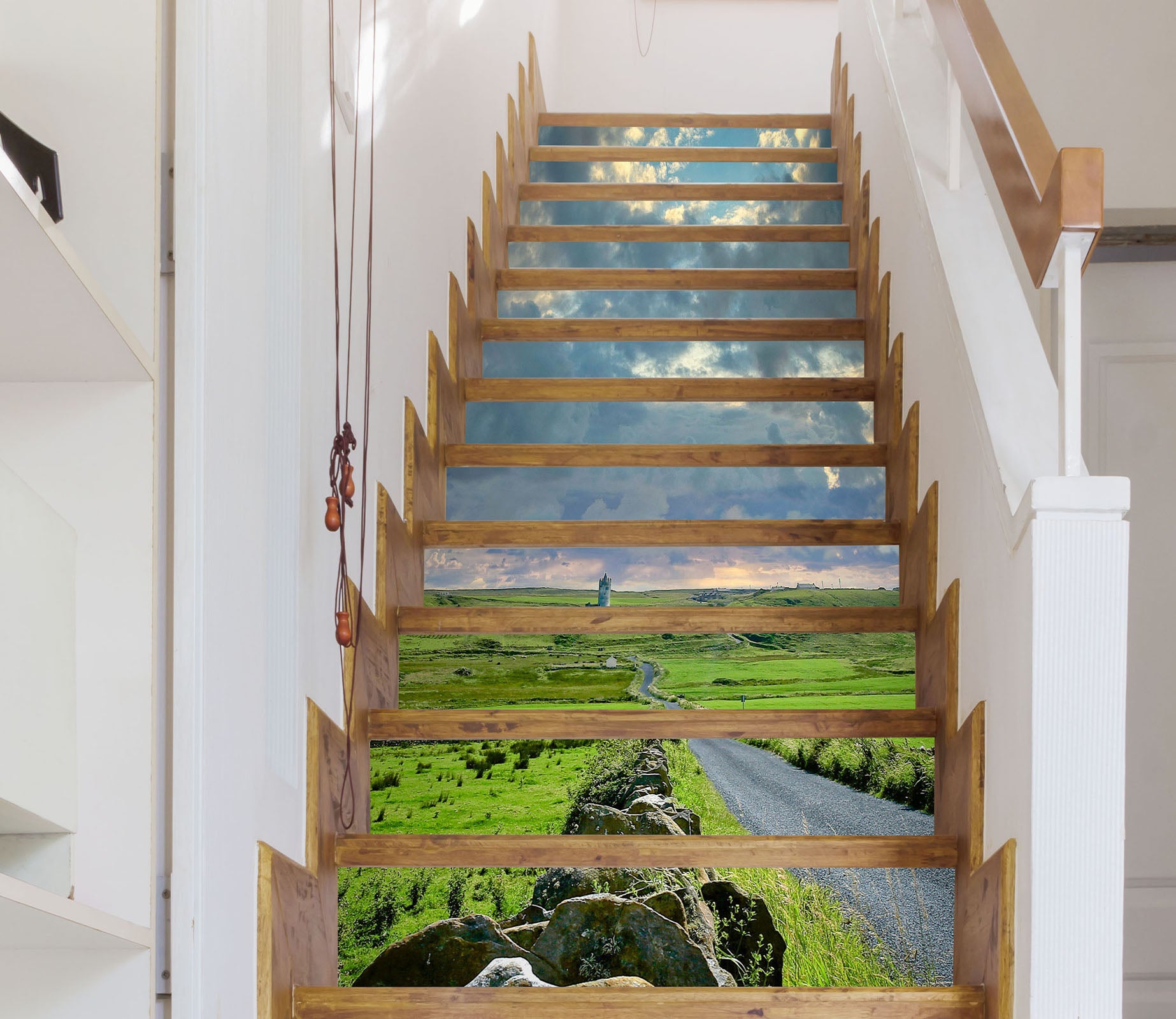 3D Grassland Highway 94124 Kathy Barefield Stair Risers