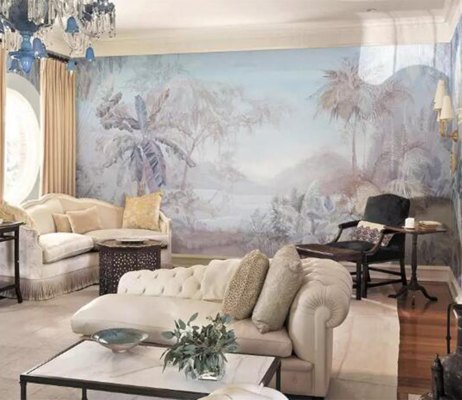 3D Coconut Forest WG1006 Wall Murals