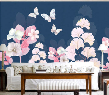 3D Butterfly Flying WC372 Wall Murals