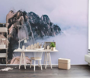 3D Mountain Range WG14 Wall Murals Wallpaper AJ Wallpaper 2 