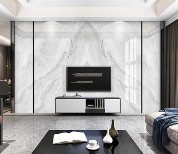 3D Simple White 063 Wall Murals