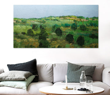 3D Green Forest 207 Allan P. Friedlander Wall Sticker