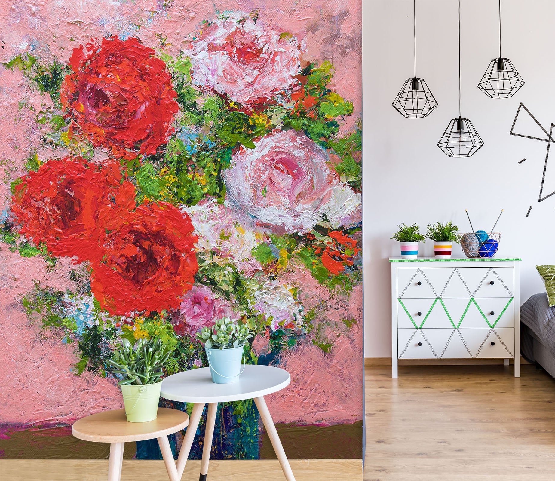 3D Beautiful Bouquet 260 Allan P. Friedlander Wall Mural Wall Murals