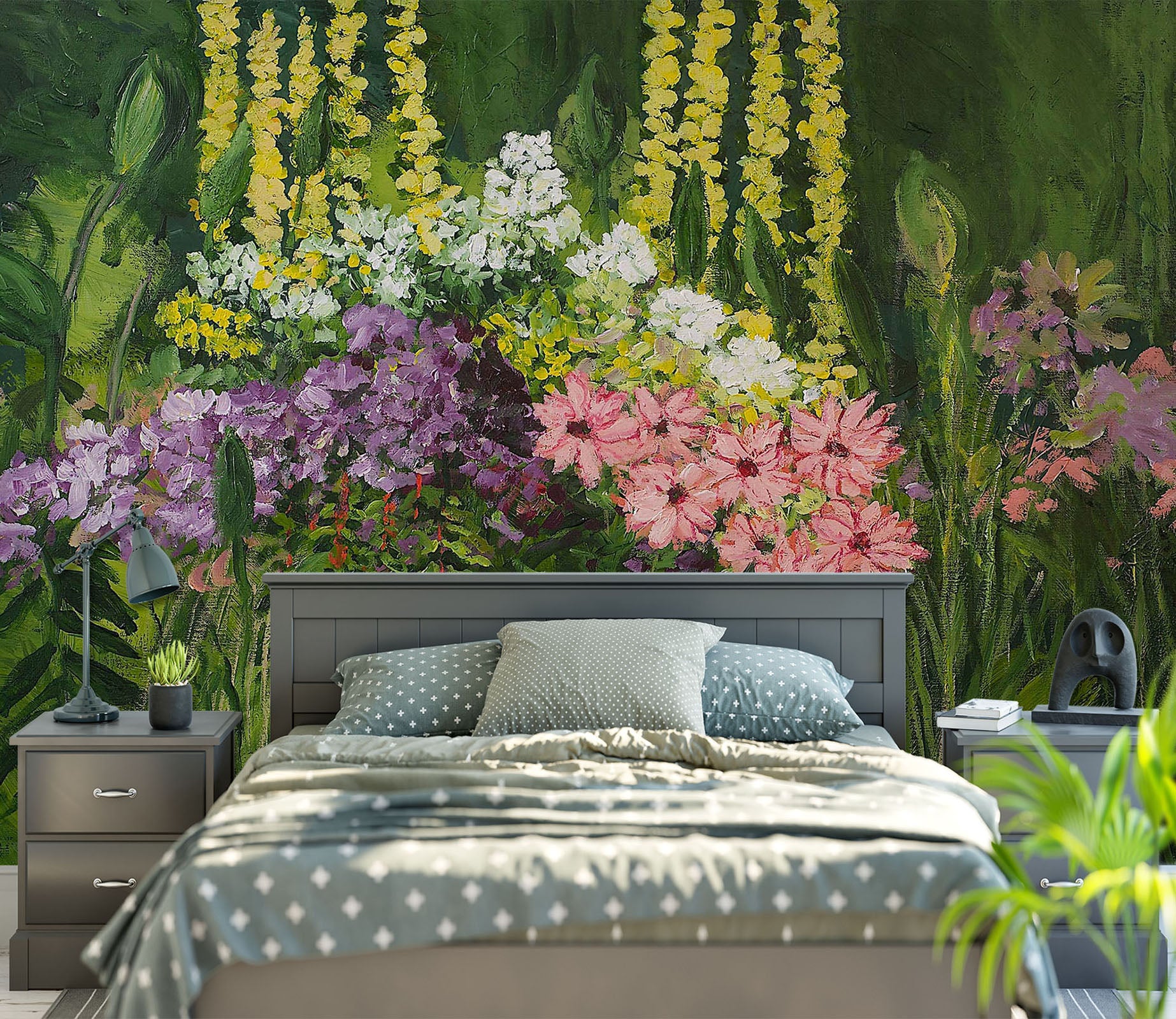 3D Flower Dance 160 Allan P. Friedlander Wall Mural Wall Murals