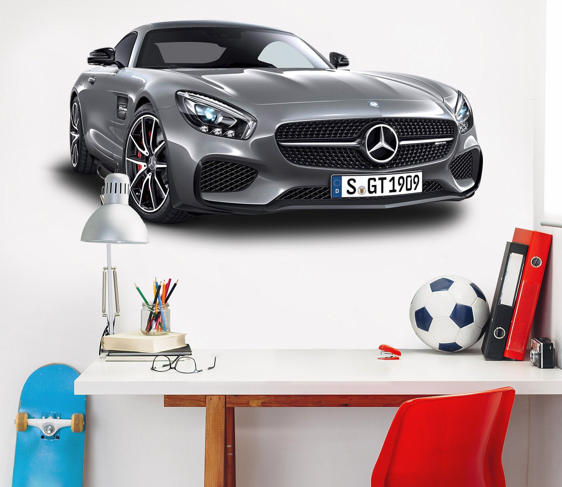 3D Mercedes Black 0276 Vehicles Wallpaper AJ Wallpaper 