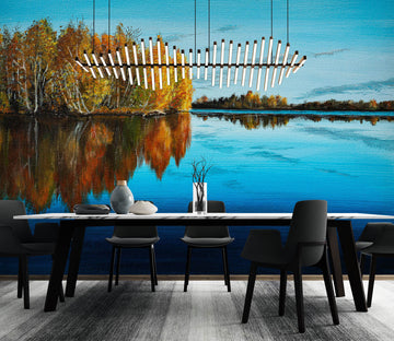 3D Lake Woods 1841 Marina Zotova Wall Mural Wall Murals