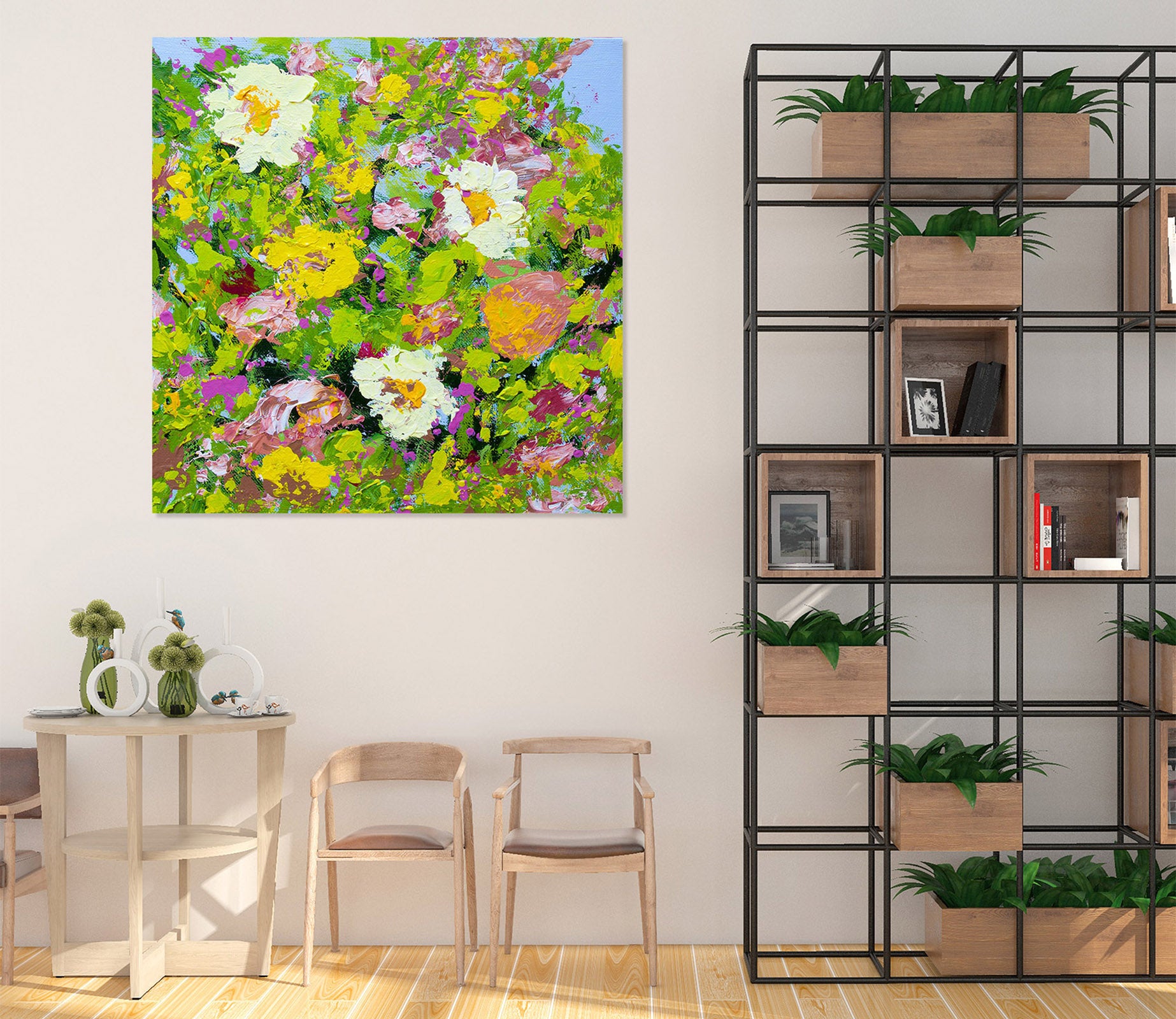 3D Wildflower Prairie 231 Allan P. Friedlander Wall Sticker