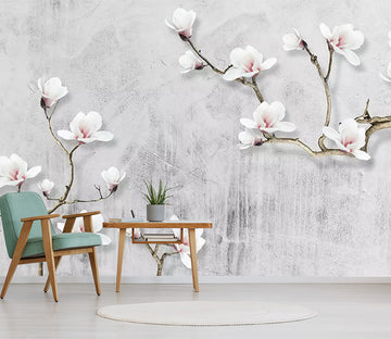 3D Plum Tree WC372 Wall Murals