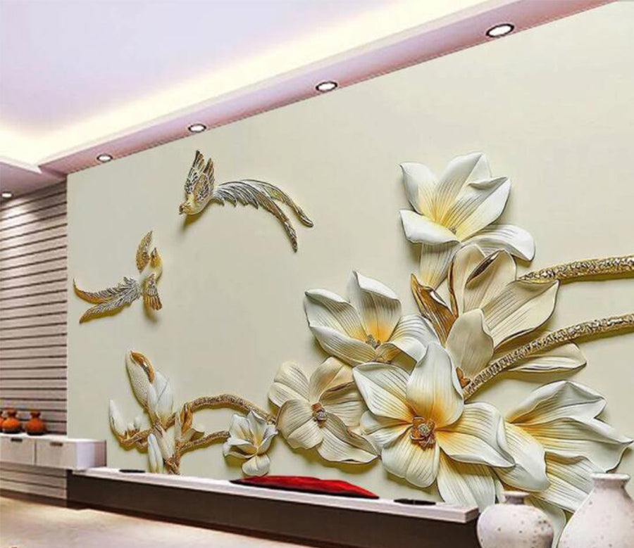 3D Flying Bird WC867 Wall Murals