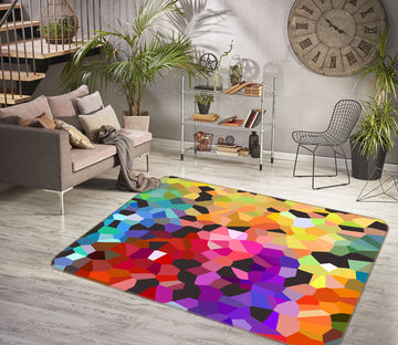 3D Bright Colors 1003 Shandra Smith Rug Non Slip Rug Mat