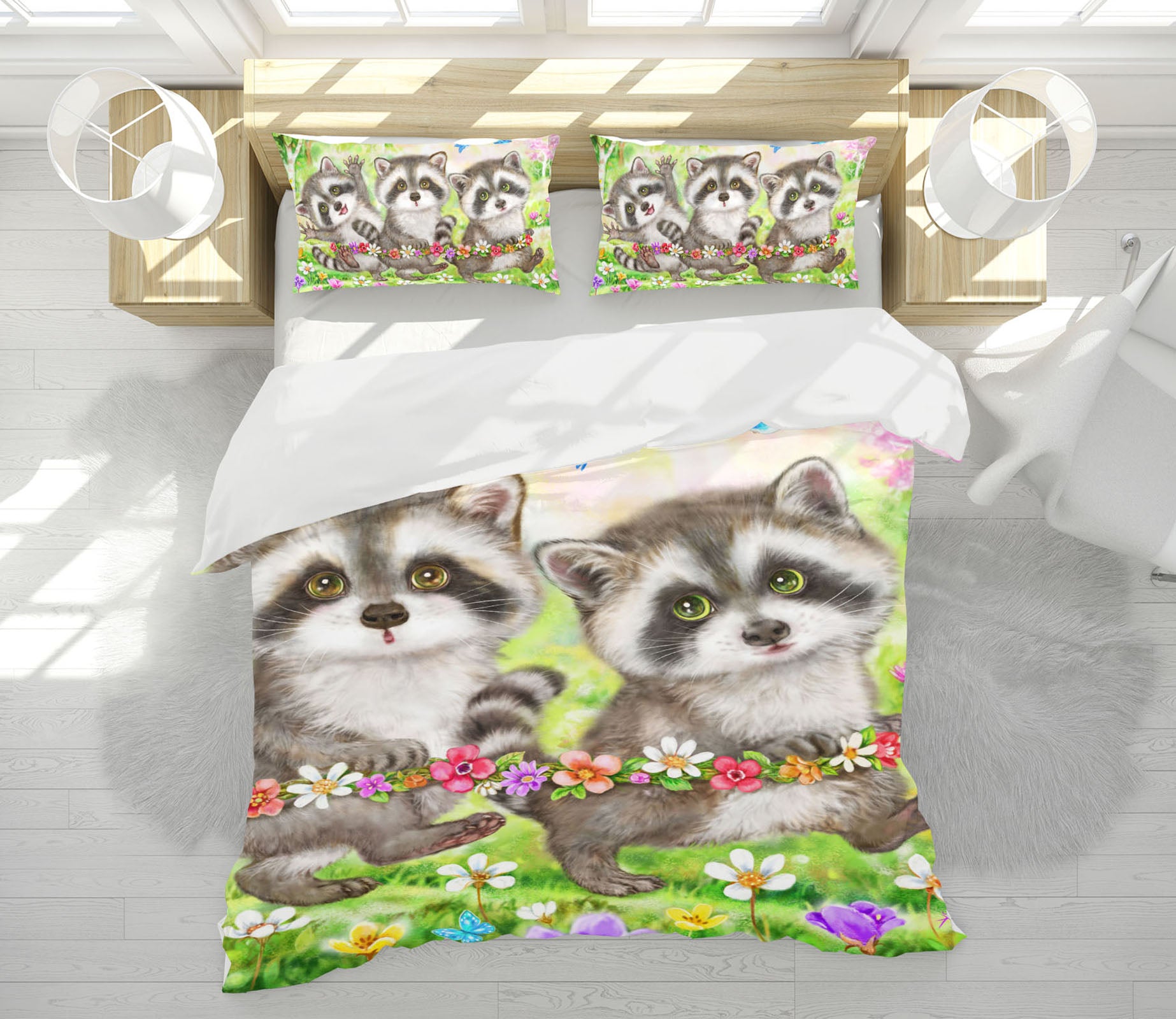 3D Cute Husky 5865 Kayomi Harai Bedding Bed Pillowcases Quilt Cover Duvet Cover