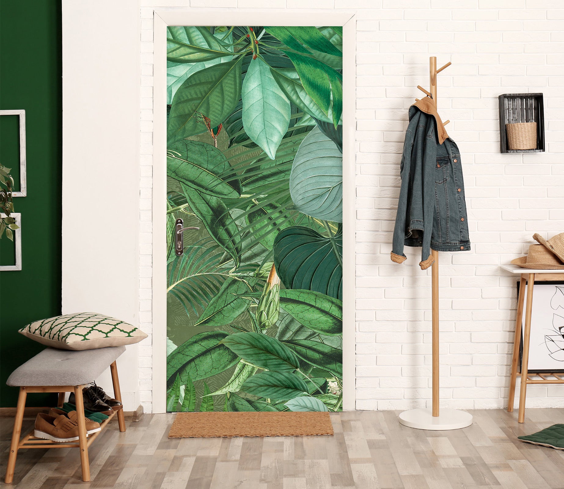 3D Green Grove 11902 Andrea Haase Door Mural