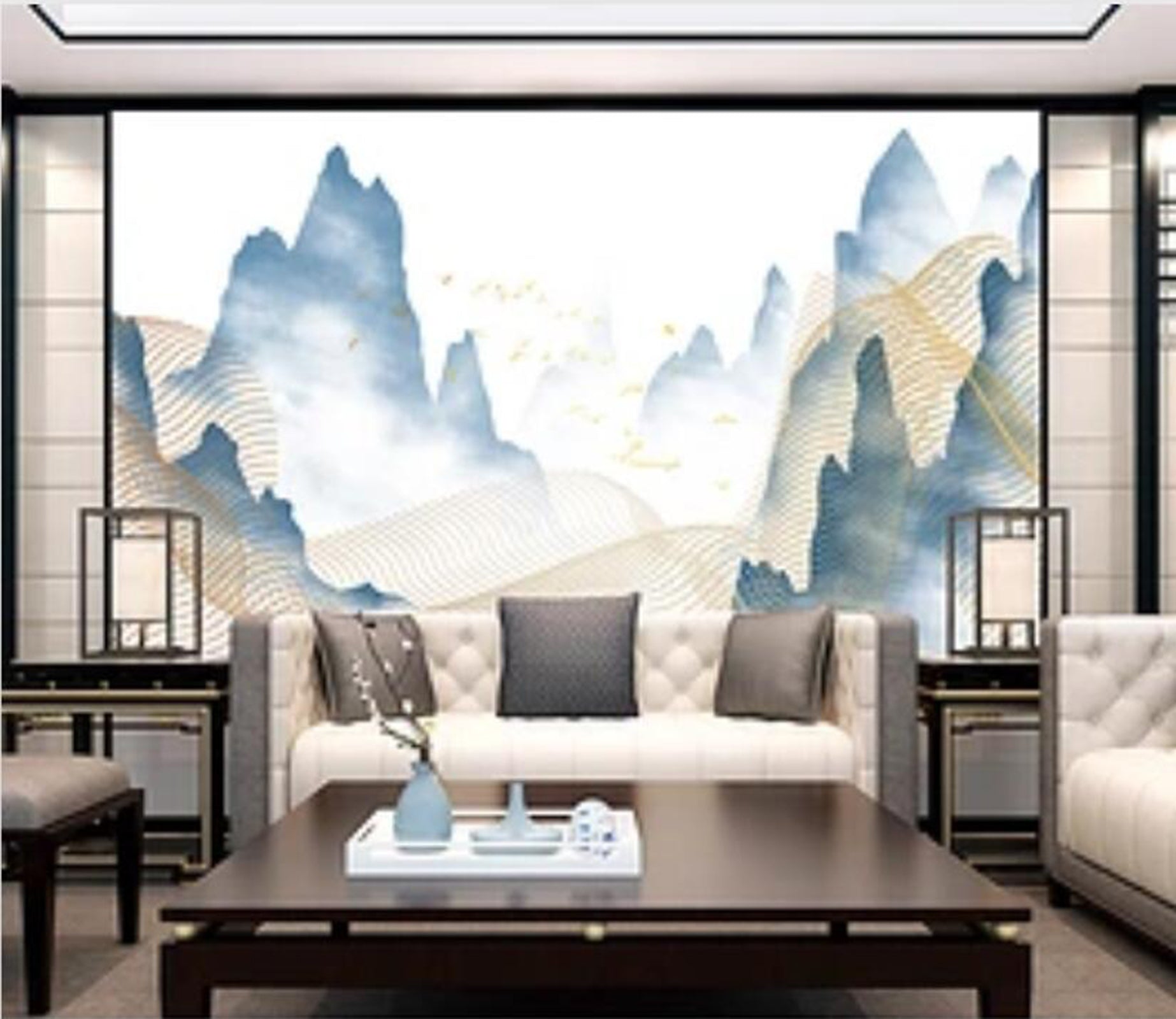 3D Peaks And Undulations WC57 Wall Murals Wallpaper AJ Wallpaper 2 