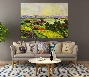 3D Colored Valley 209 Allan P. Friedlander Wall Sticker