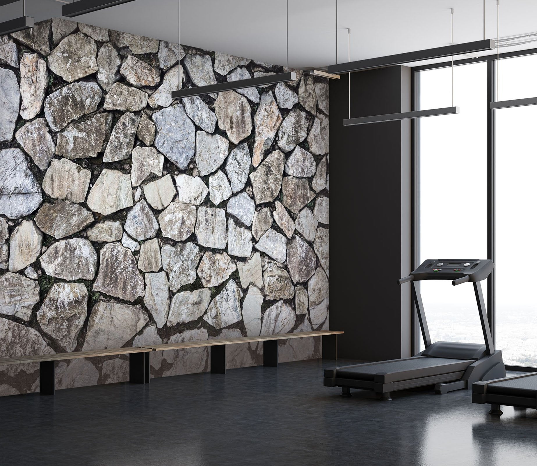 3D Interlace rocks 20 Wall Murals Wallpaper AJ Wallpaper 