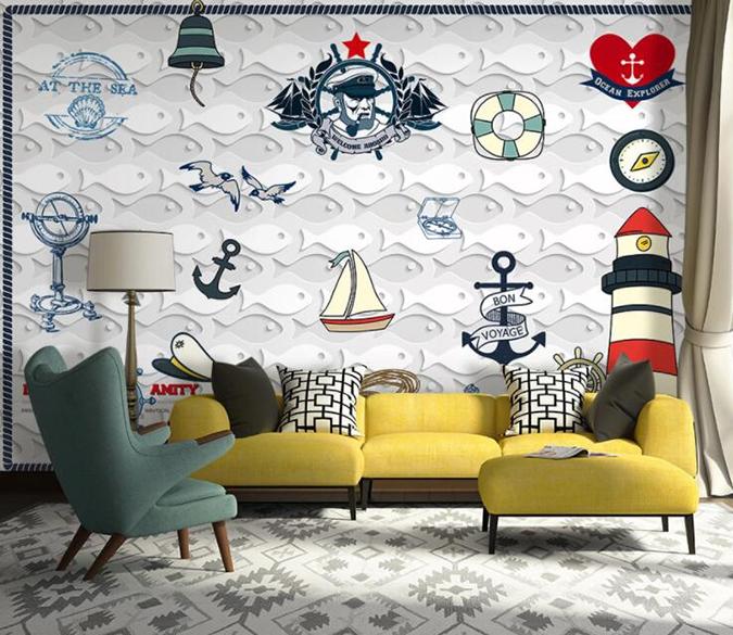 3D Steamer Cute 326 Wall Murals Wallpaper AJ Wallpaper 2 