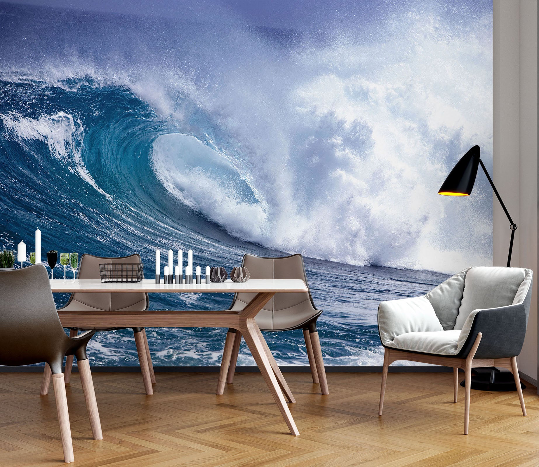 3D Waves 57172 Wall Murals