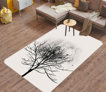 3D Dead Branch 1023 Boris Draschoff Rug Non Slip Rug Mat