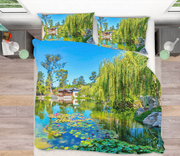 3D Huntington Garden 033 Marco Carmassi Bedding Bed Pillowcases Quilt