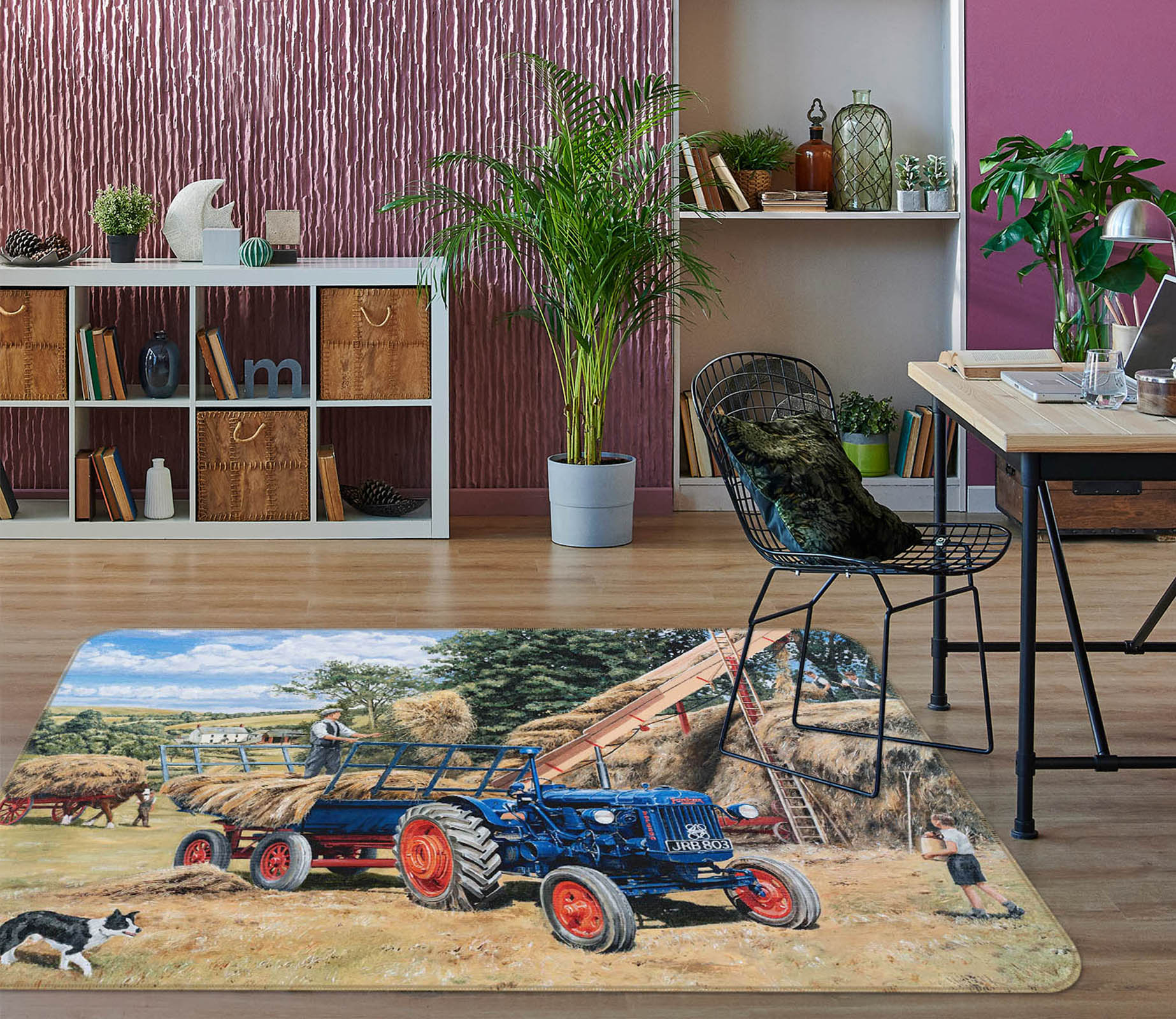 3D Pickup Trucks 1060 Trevor Mitchell Rug Non Slip Rug Mat