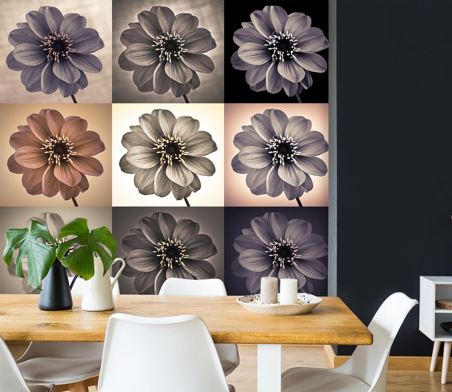 3D Modern Petals 1410 Assaf Frank Wall Mural Wall Murals