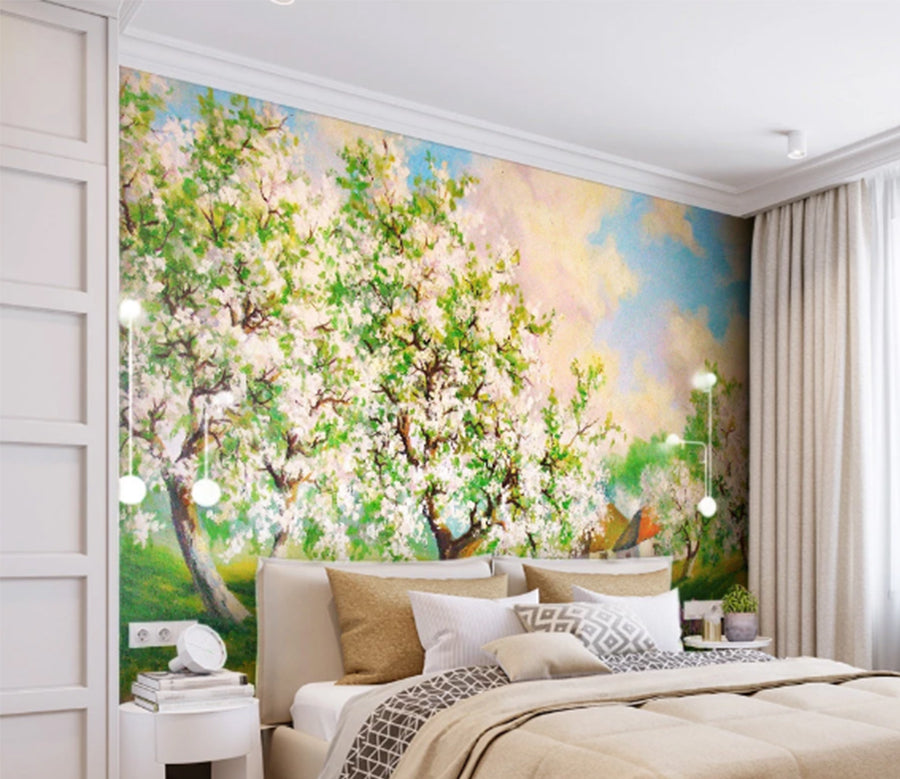 3D Flower Forest WC1014 Wall Murals