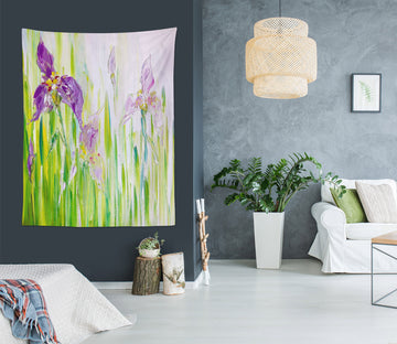 3D Purple Petal 3427 Skromova Marina Tapestry Hanging Cloth Hang