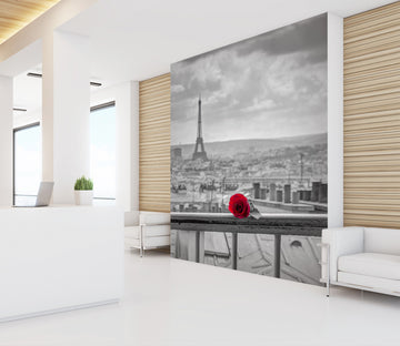 3D Rose Eiffel Tower 108 Assaf Frank Wall Mural Wall Murals