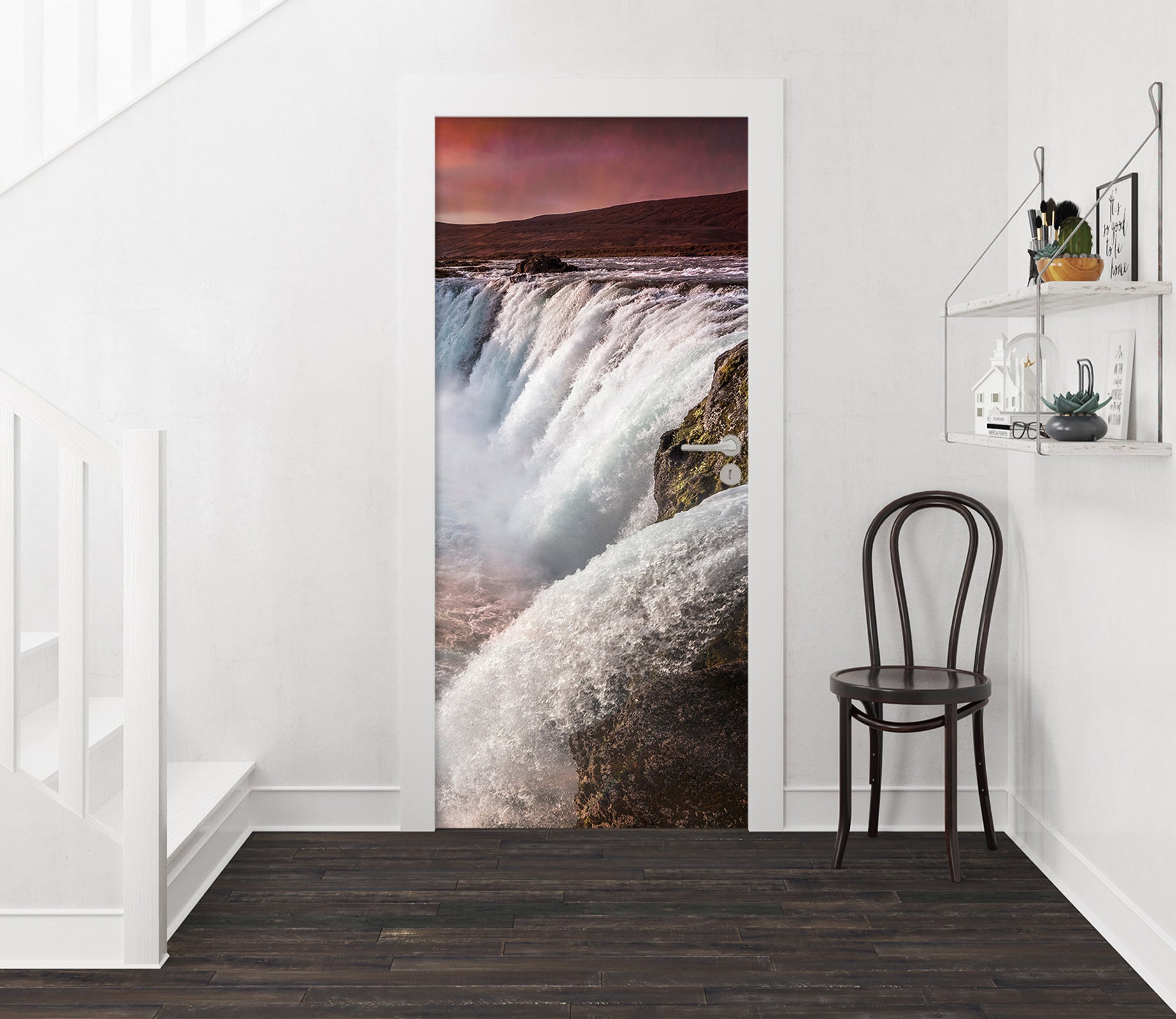 3D Waterfall 11523 Marco Carmassi Door Mural