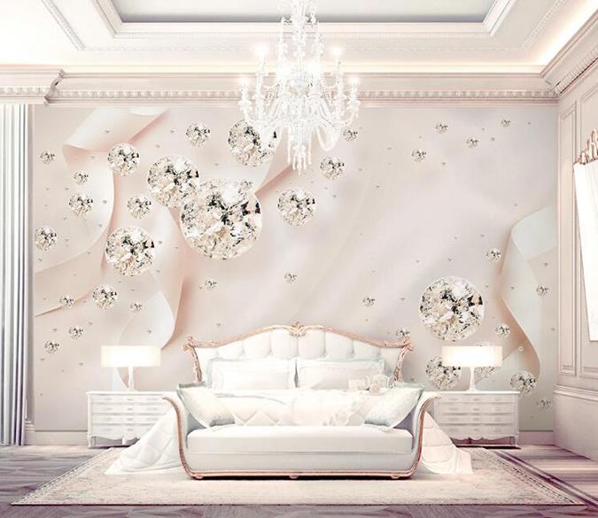 3D Shiny Diamond 223 Wall Murals Wallpaper AJ Wallpaper 2 