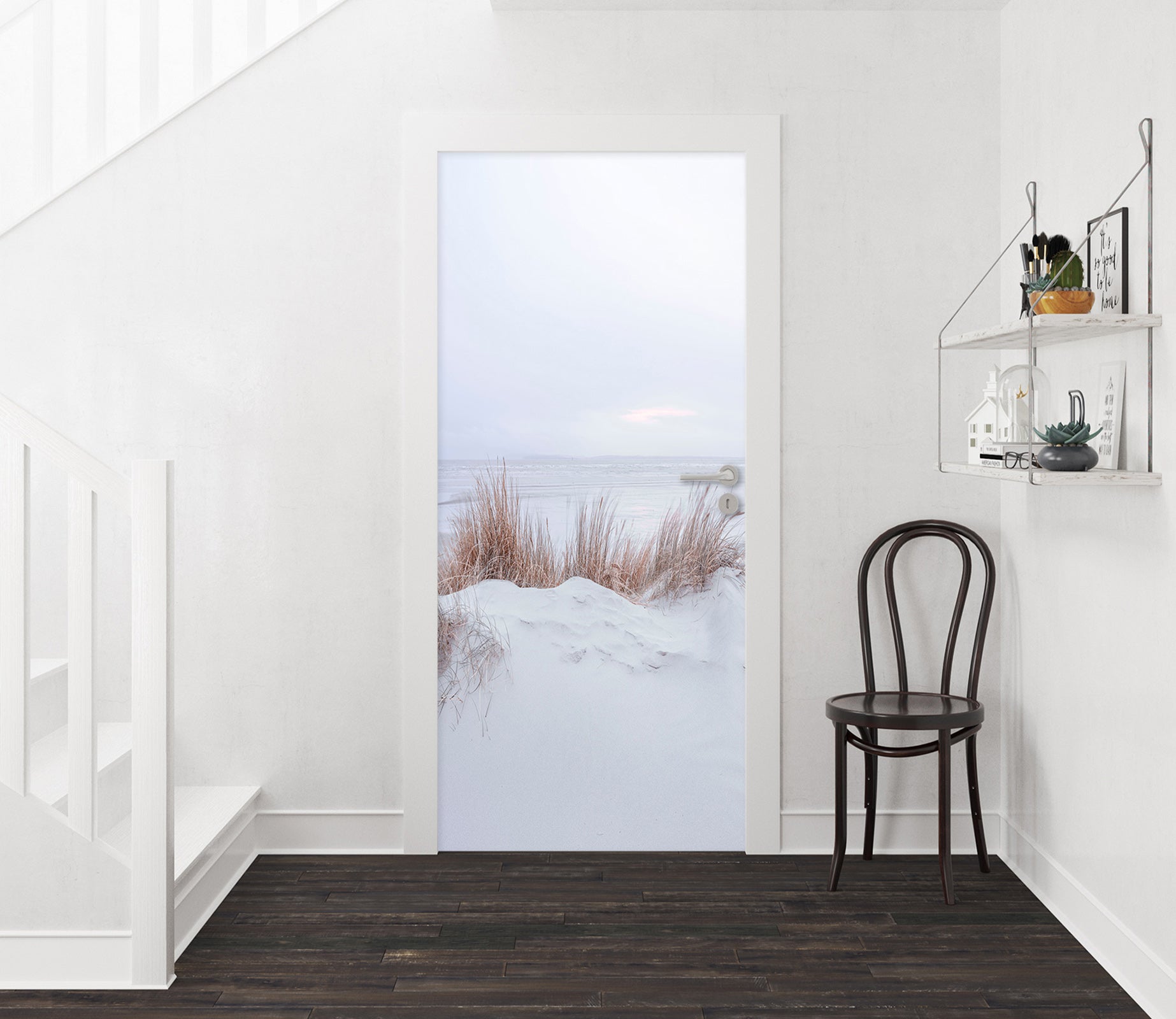 3D Grass Sand Desert 10259 Assaf Frank Door Mural