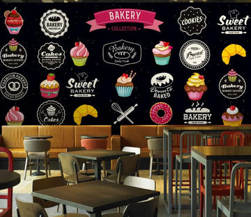 3D Dessert Stickers 512 Wall Murals