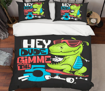 3D Dinosaur 67034 Bed Pillowcases Quilt