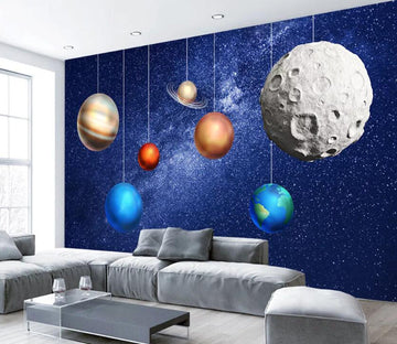 3D Color Planet WC03 Wall Murals Wallpaper AJ Wallpaper 2 