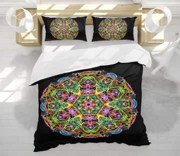 3D Color Circle Pattern 64039 Bed Pillowcases Quilt